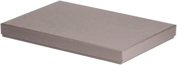 Kartonnen doos voor DIN A4, rechthoekig, taupe, 1 stuk