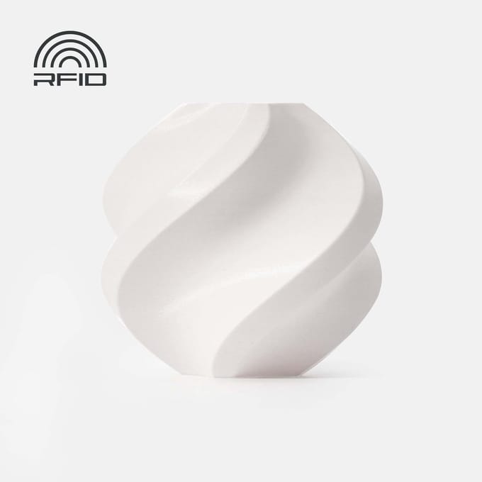Bambu Lab - PLA Basic 1.75mm Filament – 1kg – jade wit (jade white) - zonder spoel