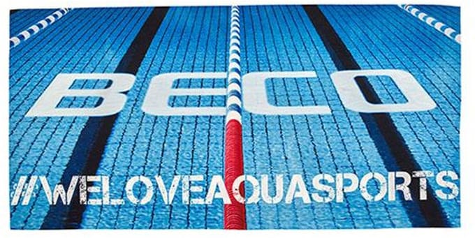BECO sporthanddoek zwembad - 47x97 cm
