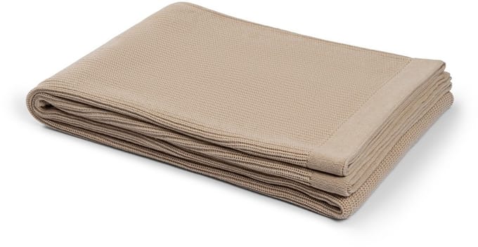 Yumeko deken katoen rib oat melange 150x210