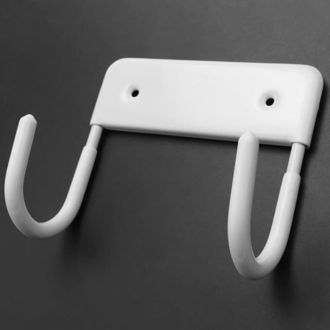 Strijkplank Hanger - Wandhouder - Wasruimte Organiseren - Ruimtebesparend Ontwerp - 190.0 Gram - Wit