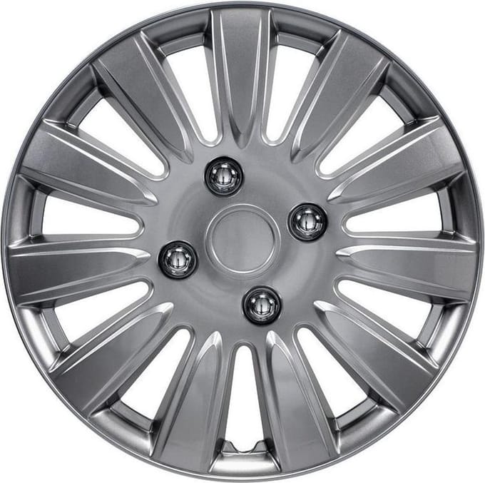 Autostyle Wieldoppen Mississippi 14 Inch Abs Gunmetal Set Van 4