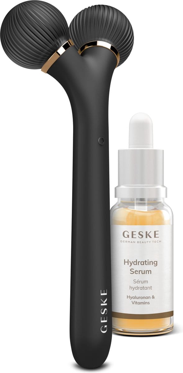 GESKE | SmartAppGuided™ Sonic Facial Roller | 4 in 1 | + gratis cosmetica
