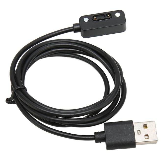 Smartwatch Laadkabel 1m USB Magnetische Oplader voor Xiaomi Mi Rabbit 4X 4C 5C 6C 5X 3C Xiaoxun black