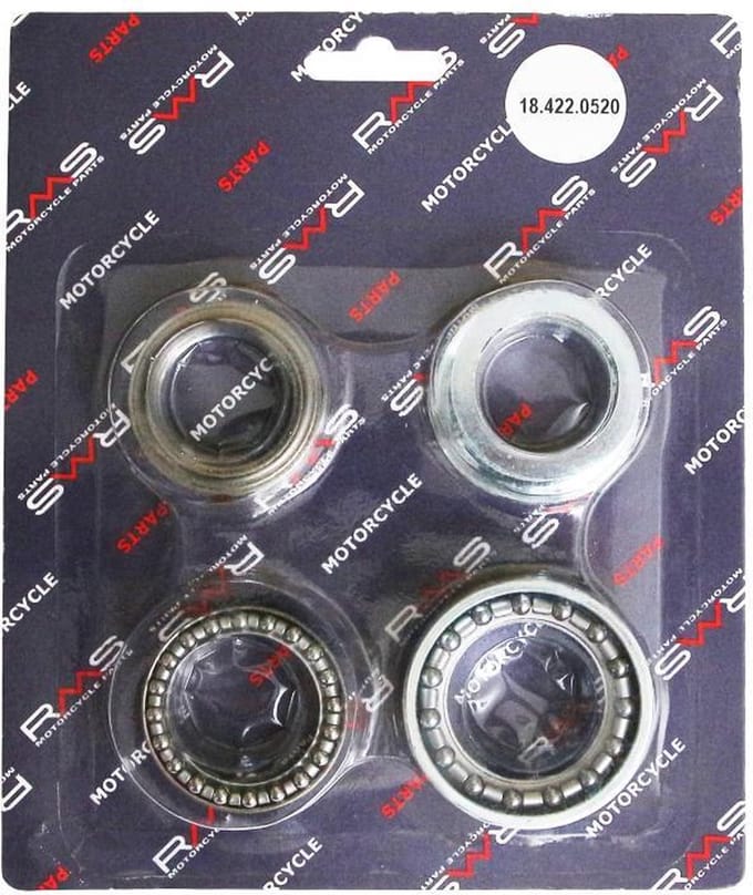 rms stuurlagerset voor piaggio 250 mp3 scooter 2006 tot 2008 6019175 nieuw