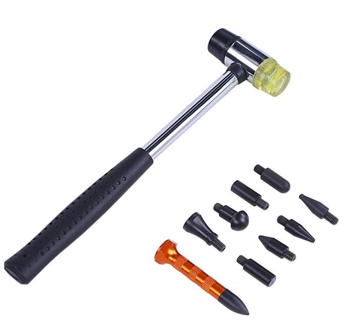PDR Hamer Set met 9 Dopsleutels voor Deukreparatie