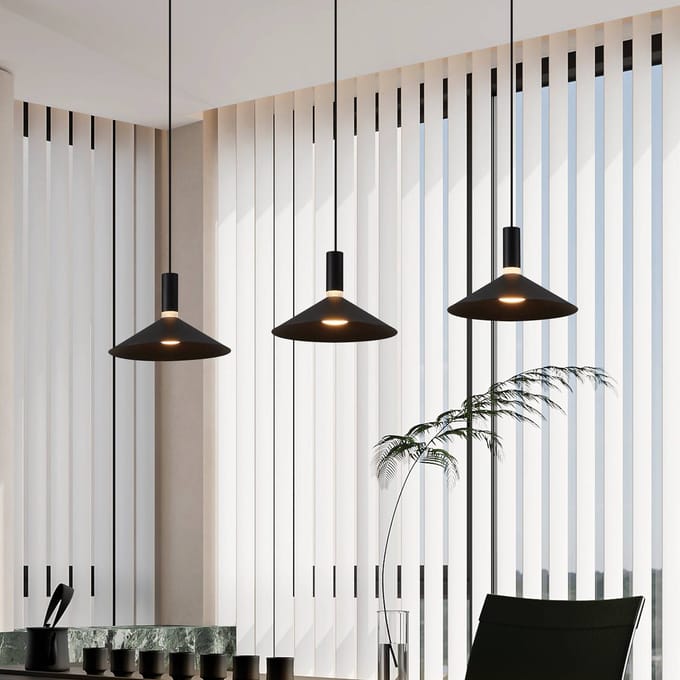 EGLO connect.z Conomavilla-Z Smart Hanglamp - LED - 92 cm - Zwart/Wit - Instelbaar RGB & wit licht - Dimbaar - Zigbee