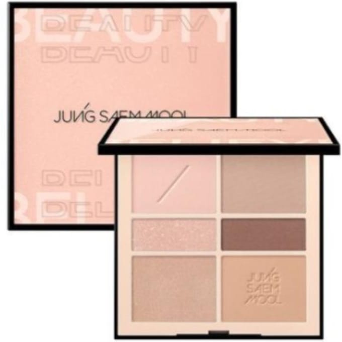 JUNGSAEMMOOL Artist Oogschaduw Palette (2 kleuren) Soft Nude beige