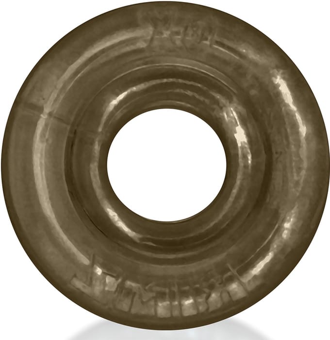 Oxballs - Rimz Big Softlips - Siliconen/TPR Cockring - Rookgrijs