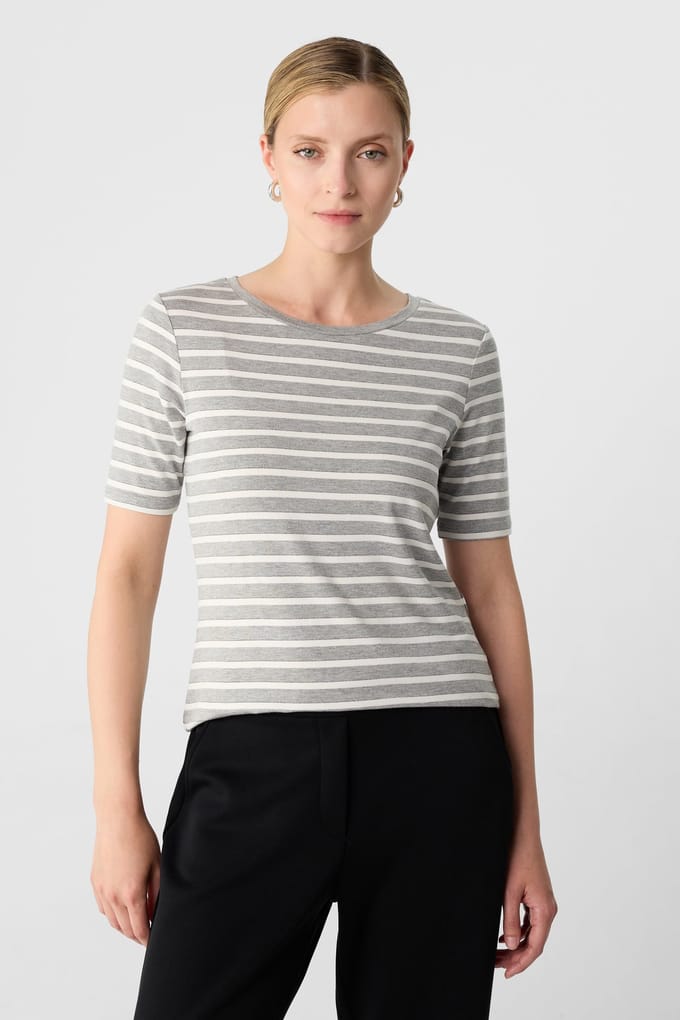 Comma  T-shirts Grey Taglia: 42 | Maglie Sportivi Outlet | Donna | Grigio