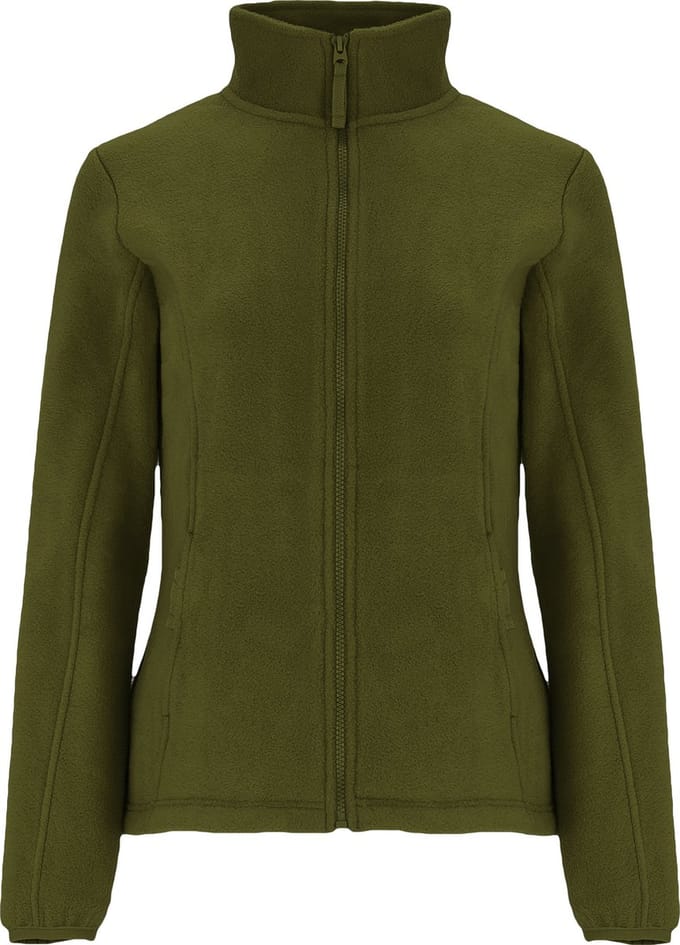 Roly - Artic Dames Fleece Sweater met Rits - Pine Green 159 maat XL