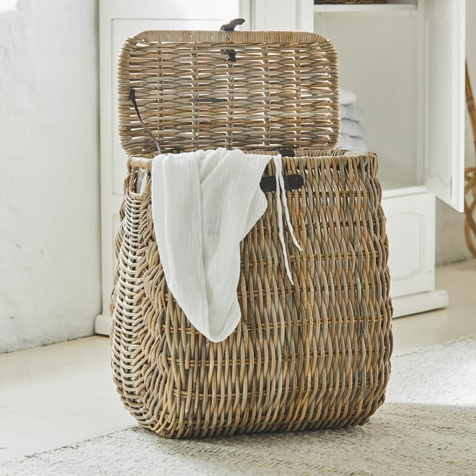 LOBERON Wasmand Solinette bruin/crème