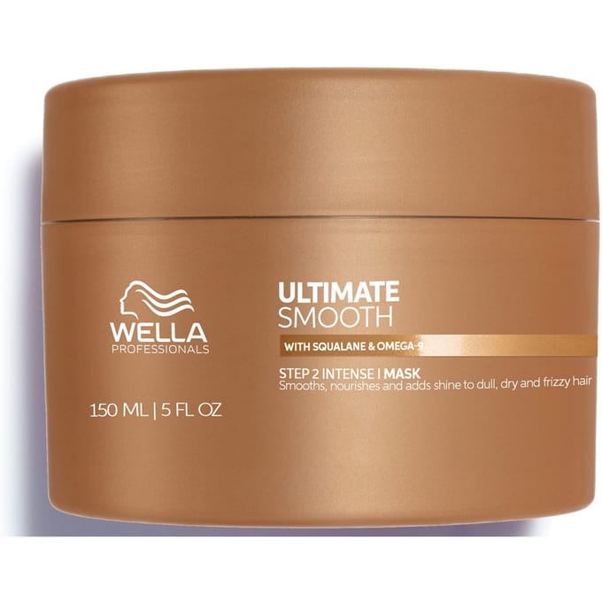 Wella Professionals Ultimate Smooth Masker - Haarmasker voor Droog & Pluizig Haar - 150 ml