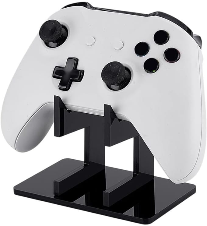 Dailygoods- Controllerhouder 1-traps - Acryl Organizer - Headset Standaard - Universele Gaming-Setup - Accessoires - Speelkamer - Gamingstandaard