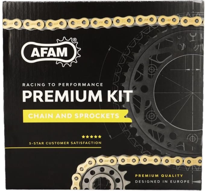 afam kettingset voor peugeot 50 xp7 motorfiets nieuw