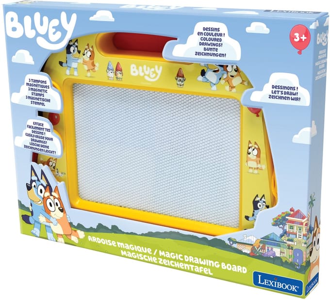 Bluey Magnetisch Meerkleurig Tekenbord met accessoires A5 Formaat