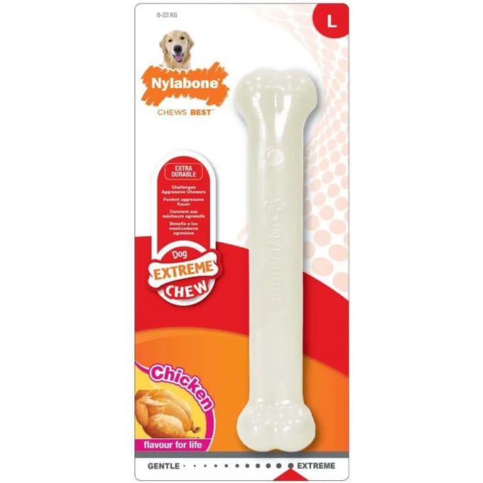 Hondenspeelgoed Nylabone Extreme Chew - Chicken L