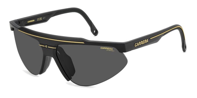 Carrera C 15/S Matte black gold 70/9/140 MAN Zonnebrillen