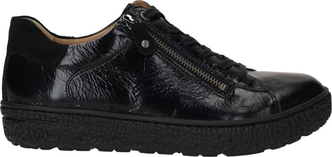 Hartjes 162.1401 Phil Sneakers - Leer - Dames - Zwart - Maat 41