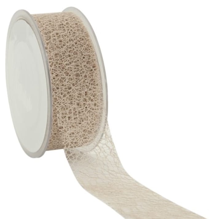 Crispy lint Honeycomb Creme 38mm 20m