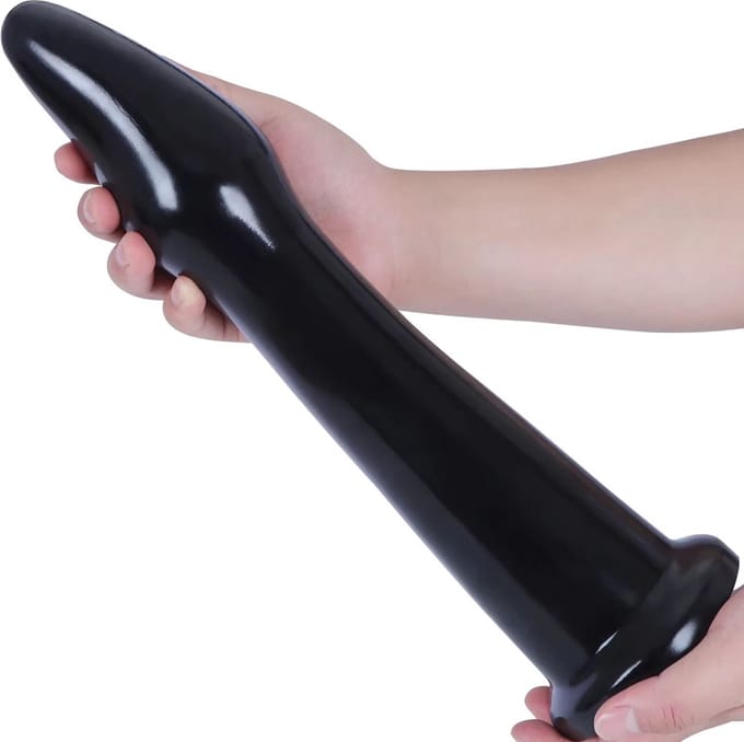 Enorme anale buttplug - Anus stretcher - Mega - Speculum - Expander - 37.4CM Hoog - 7.6CM Breed - Siliconen - Zuignap