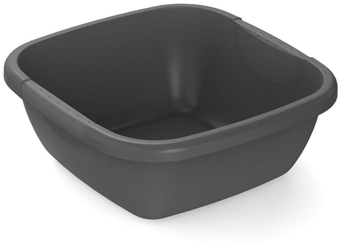 Rotho Daily Afwasteil 34x34x13 cm 8L Antraciet