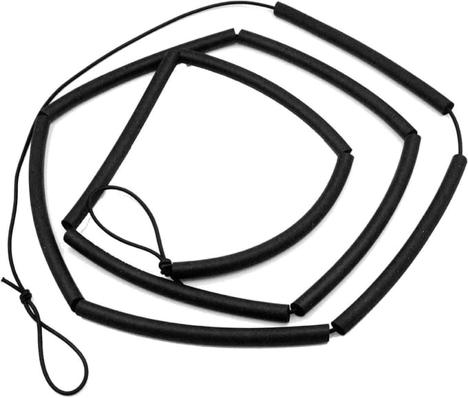 Springtrainingsapparaat - Elastische dwarsstang - Hoogtespringen trainen - Opvouwbaar schuimontwerp - 25 meter - Niet gespecificeerd