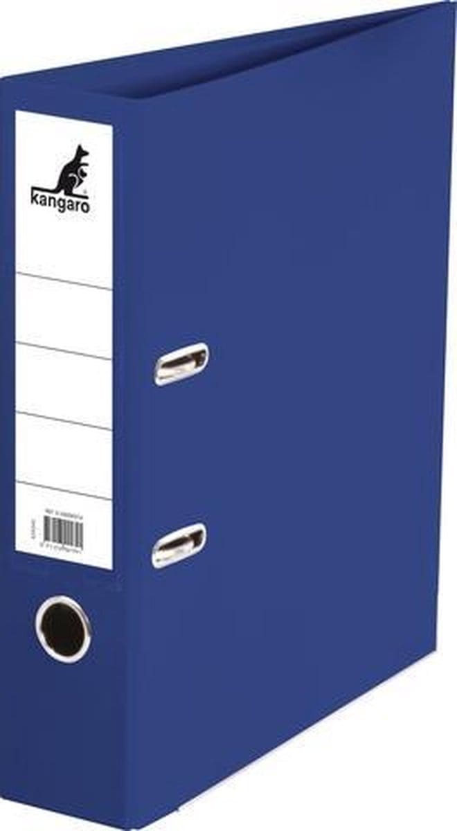 Kangaro ordner - A4 - 2-rings - donkerblauw - 75mm