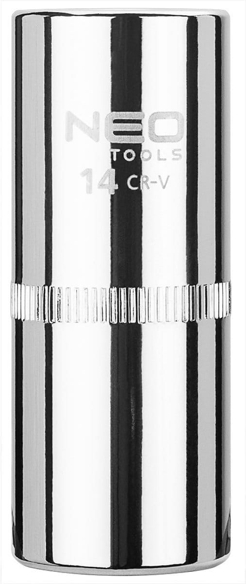 NEO Superlock - Lange Dopsleutel 14 mm - 1/4" - Chroom-vanadium staal