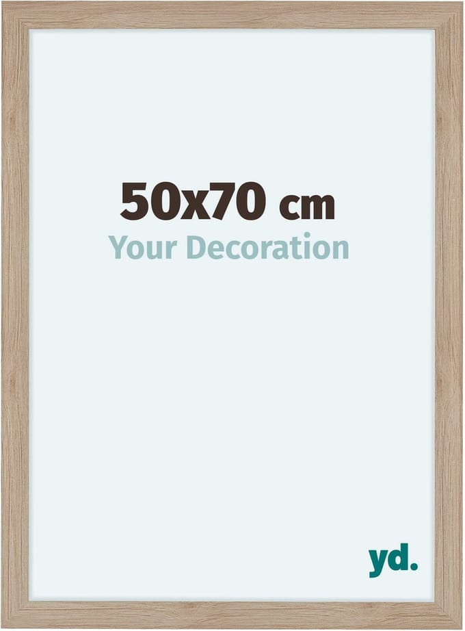Your Decoration - Fotolijst 50x70 cm - MDF - Eiken Licht - Como