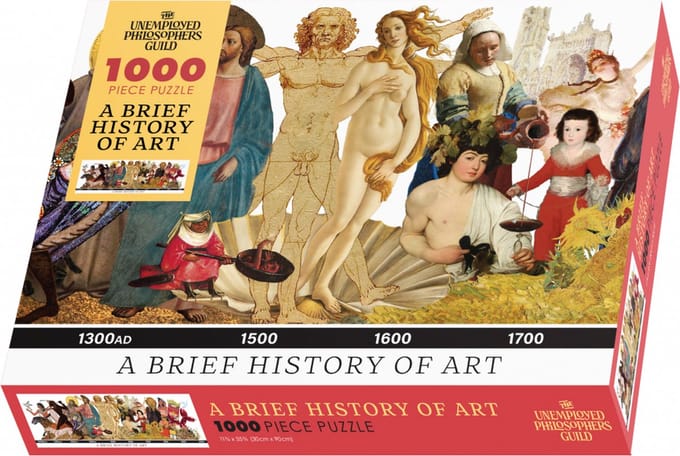 UPG Puzzel - A Brief History of Art