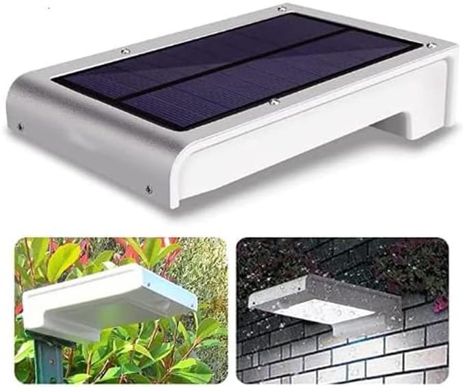 Zuinige Buitenlamp op Zonne-energie met Bewegingssensor en Montagekit