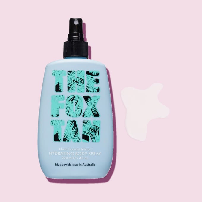 The Fox Tan Hydrating Body Spray – Hydraterende Body Mist voor Verfrissing