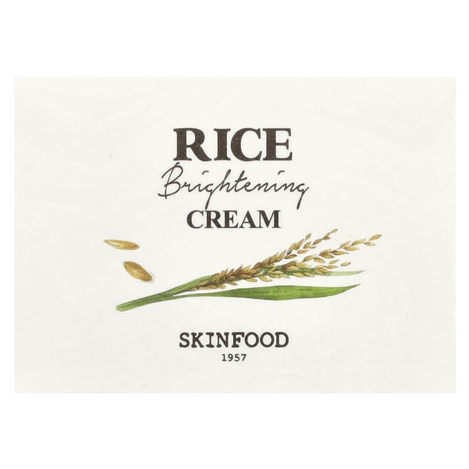 SKINFOOD - Rice Brightening Cream - Gezichtscrème