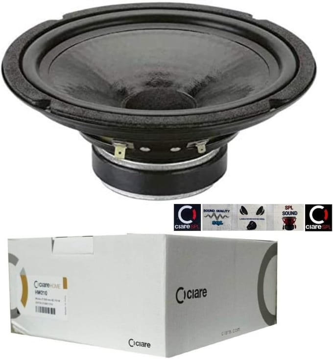 8 inch Woofer 20 cm Medium Lage Speaker 75W RMS 8 Ohm voor Auto en Huis