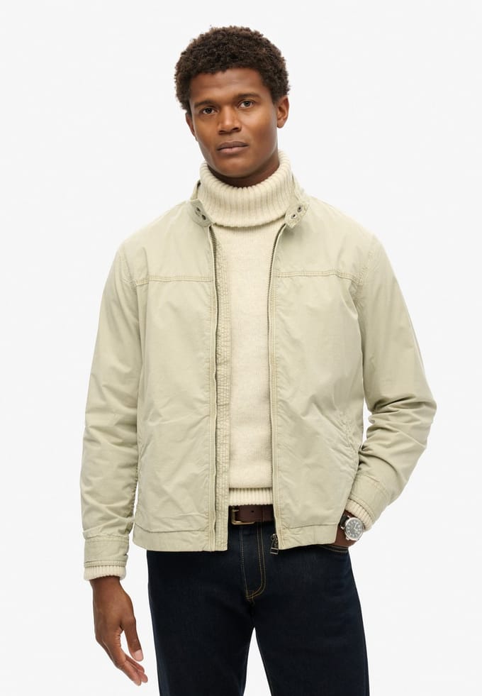 Superdry - Klassieke Harrington jas - Heren - Buitenjassen