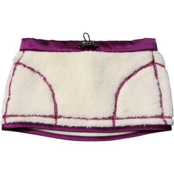 Fleece Halswarmer met Satijnen Rand