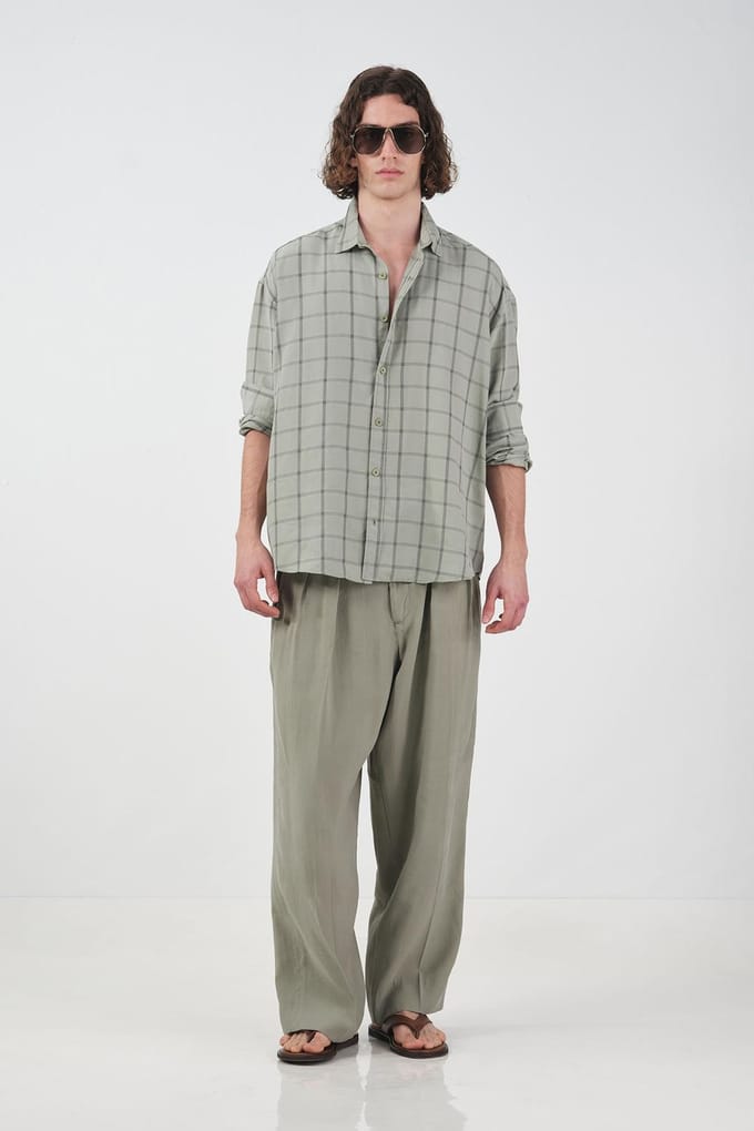 Oversized Ruit Poplin Shirt