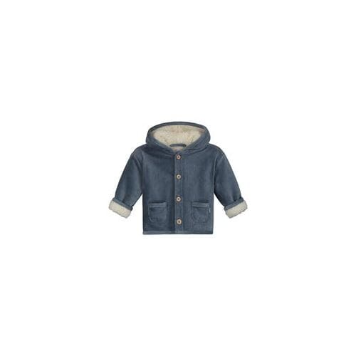 Prénatal newborn jas velours Steel Blue 68 unisex