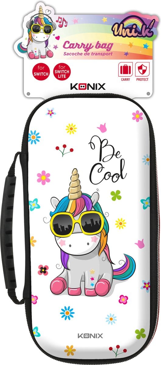 Unik - beschermhoes - opbergcase Nintendo Switch - hardcase - Be Cool (Switch/Oled/Lite)