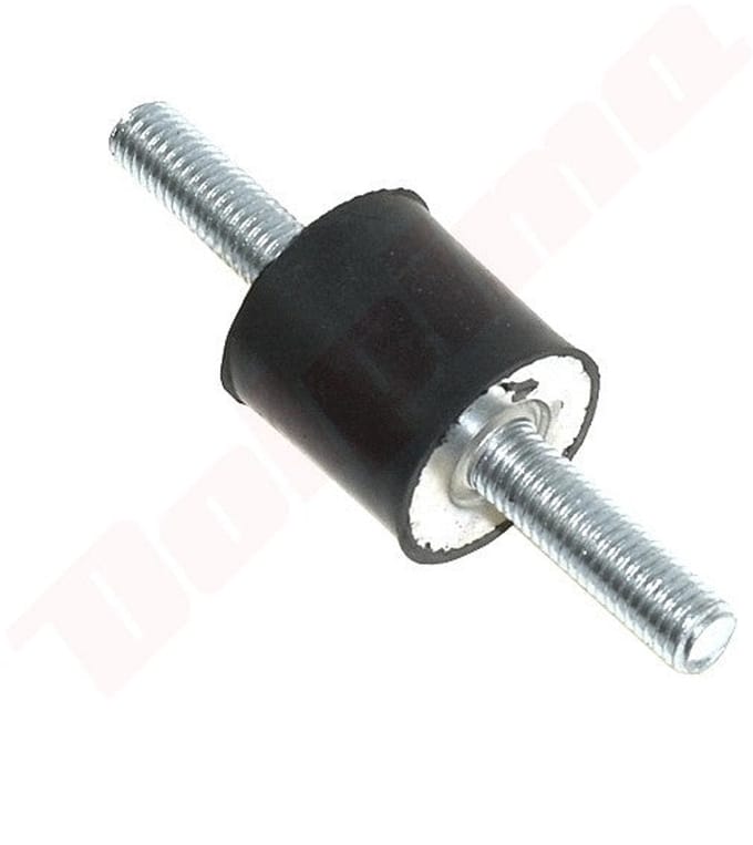 Trillingsdemper passend op UNI MM 25x25mm M8x28/M8x28/60