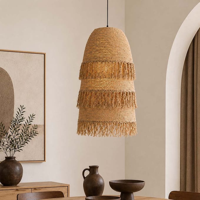 Milton & Oldbrook Jute Hanglamp Ø 34 cm Haarlem
