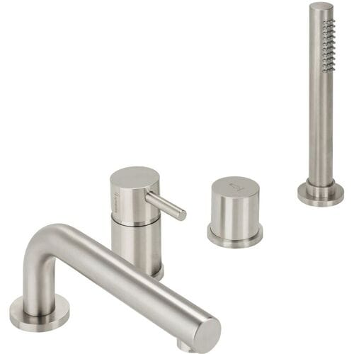 Herzbach DESIGN iX four-hole bath mixer 17.132500.1.09
