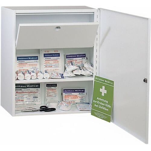 GGM Gastro EHBO-koffer MEDICUS - gevuld volgens DIN 13169 - wit wit
