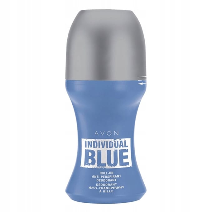 Avon Individual Blue - Antiperspirant Roll-on - Frisse Geur - Grapefruit - Lavendel