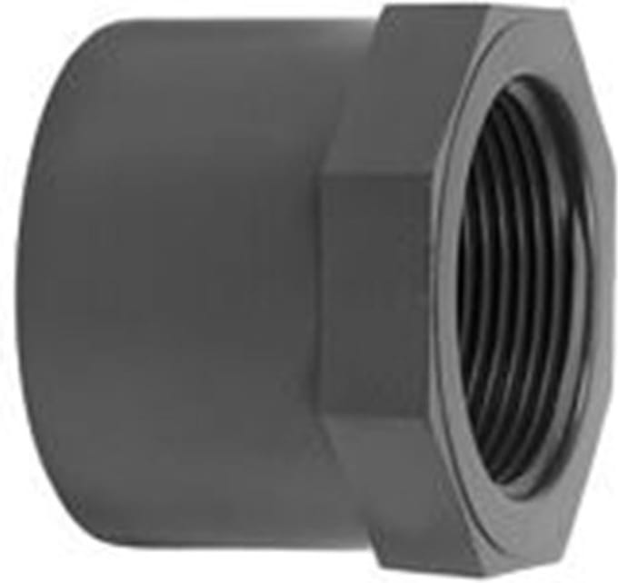 Druk PVC lijmring - 125mm x 4 - 10 bar