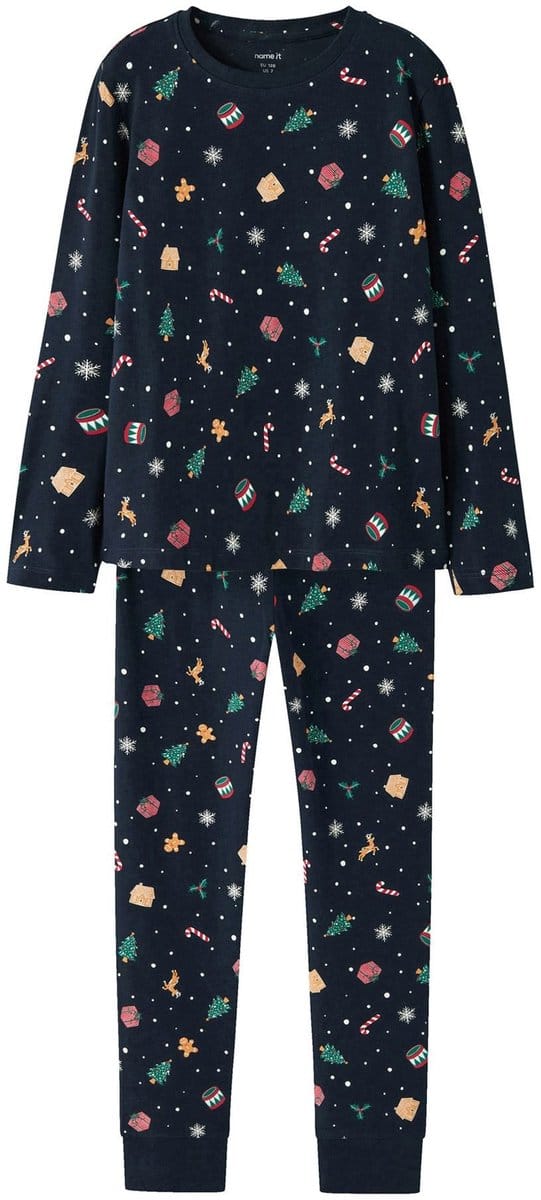 NAME IT - NKNVISMAS LS NIGHTSET - Unisex - Pyjamas