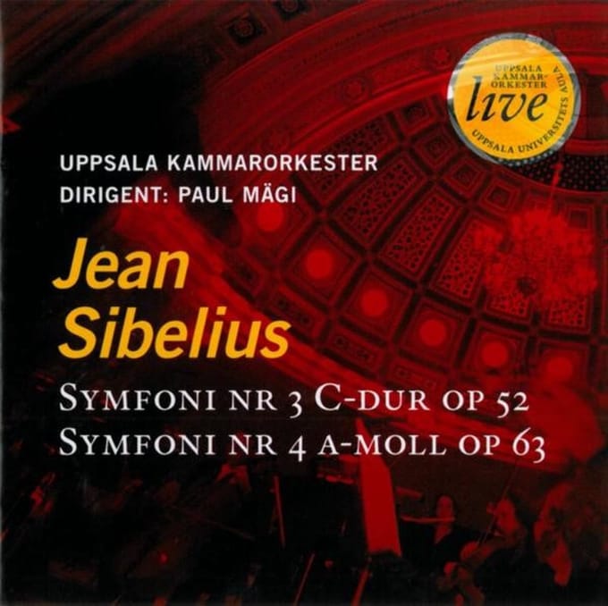Uppsala Chamber Orchestra - Symphony No.3 | Symphony No.4 (CD)