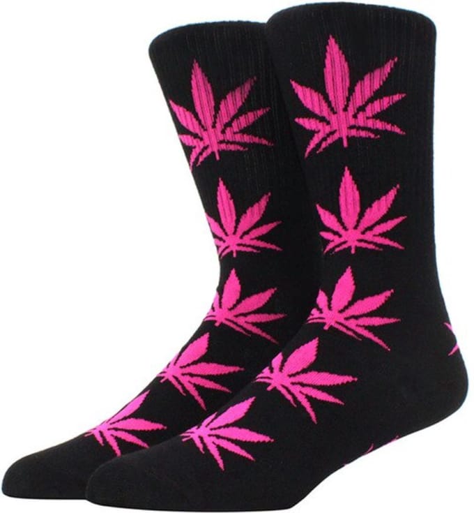 Finnacle - Wietsokken - Zwart-roze - Unisex - Maat 36-45