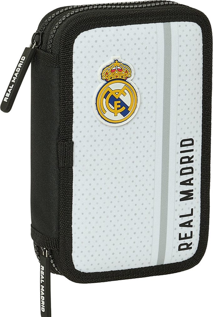 Real Madrid Gevuld Etui, Los Blancos - 28 st. - 19,5 x 12,5 x 4 cm - Polyester